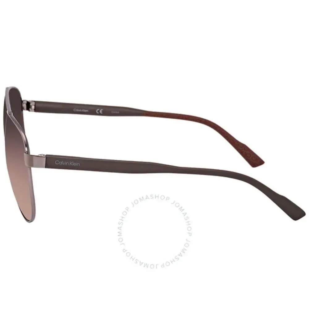 💎✨NEW✨💎NWT Calvin Klein Brown Gradient Pilot Men's Sunglasses
